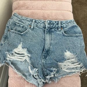 jean shorts